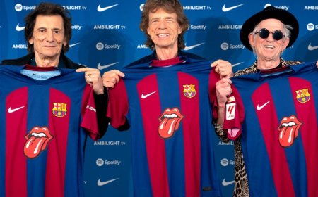 El FC Barcelona estampará la lengua de los Rolling Stones en el clásico