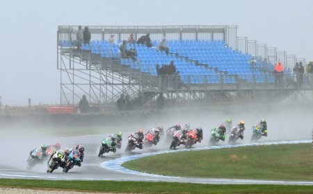 MotoGP se queda sin carrera al sprint en el GP de Australia por el mal tiempo