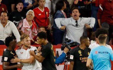LaLiga denuncia el episodio racista contra Vinicius en Sevilla