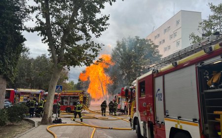 Una tubería de gas explota en el distrito Ciudad Universitaria de Madrid sin causar heridos