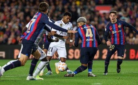 El clásico Barça-Madrid se tensa en Montjuïc