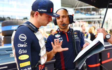 Max Verstappen, a su ingeniero de pista en Red Bull: “¡He dicho que no me hables cuando estoy frenando!”