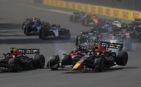 GP de México, en directo | Verstappen mantiene el liderato tras la nueva largada