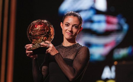 Aitana Bonmatí se corona con el Balón de Oro: “Somos referentes dentro y fuera del campo”