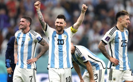 Messi se libera de todas las cadenas