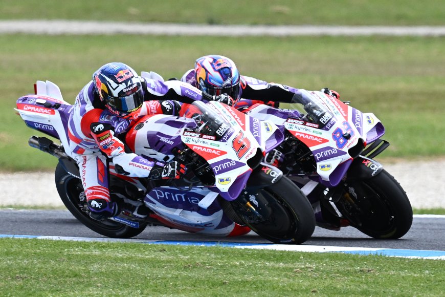 Jorge Martín yerra la estrategia en el GP de Australia y termina quinto tras dominar la prueba; vence Zarco