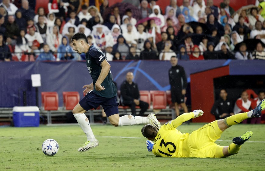 El talento del Arsenal acaba con un bravo Sevilla