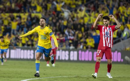 Las Palmas frena al Atlético al toque