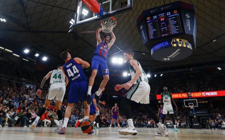 El Barcelona se desinfla en el último cuarto pero le gana al Panathinaikos