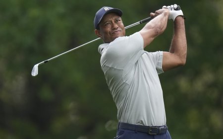 El otro partido de Tiger Woods: del golf real al golf virtual