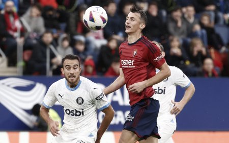 El Girona remonta y se agarra al liderato con un golazo de Aleix García