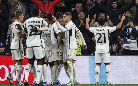 Real Madrid - Sporting Braga, en directo | Al descanso, los blancos se imponen por la mínima