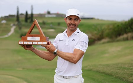 El regreso de Camilo Villegas: vuelve a ganar tras perder a su hija de dos años