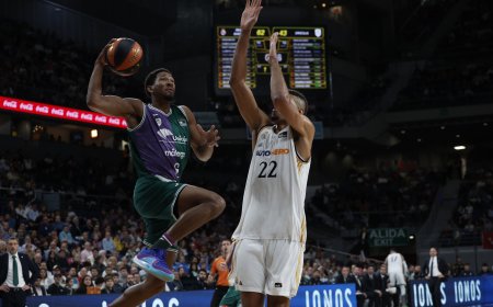 El Unicaja logra batir al Madrid y su racha de 19 partidos triunfales