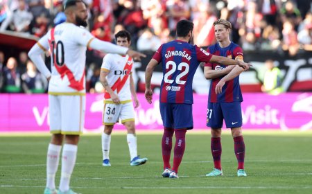 El Rayo Vallecano y el FC Barcelona empatan y así se lo hemos contado