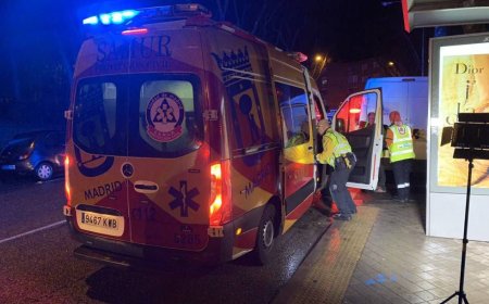 Apuñalado en una pierna un menor en el distrito madrileño de Tetuán