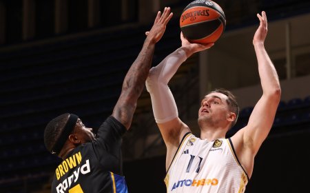 El Madrid vuela ante el Maccabi: 10 de 10 en la Euroliga