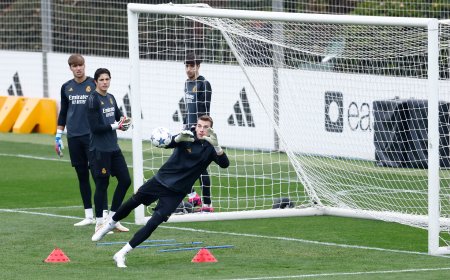 La rebelión de Lunin: Ancelotti prefiere a Kepa y él para como los mejores de Europa