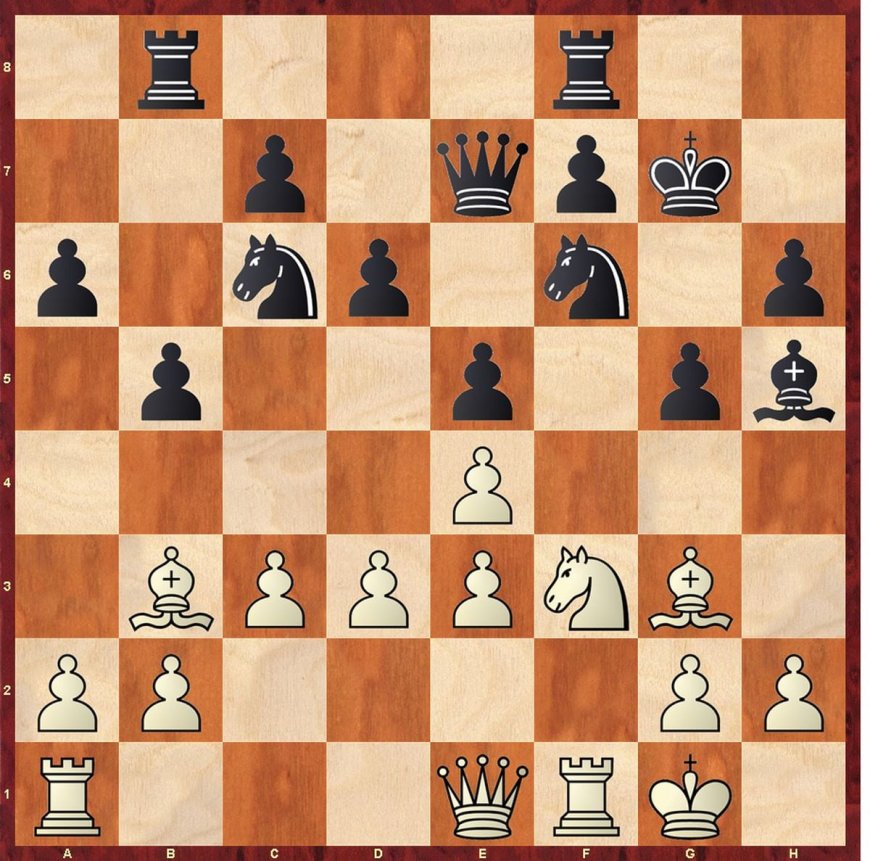 Una excelente de Carlsen