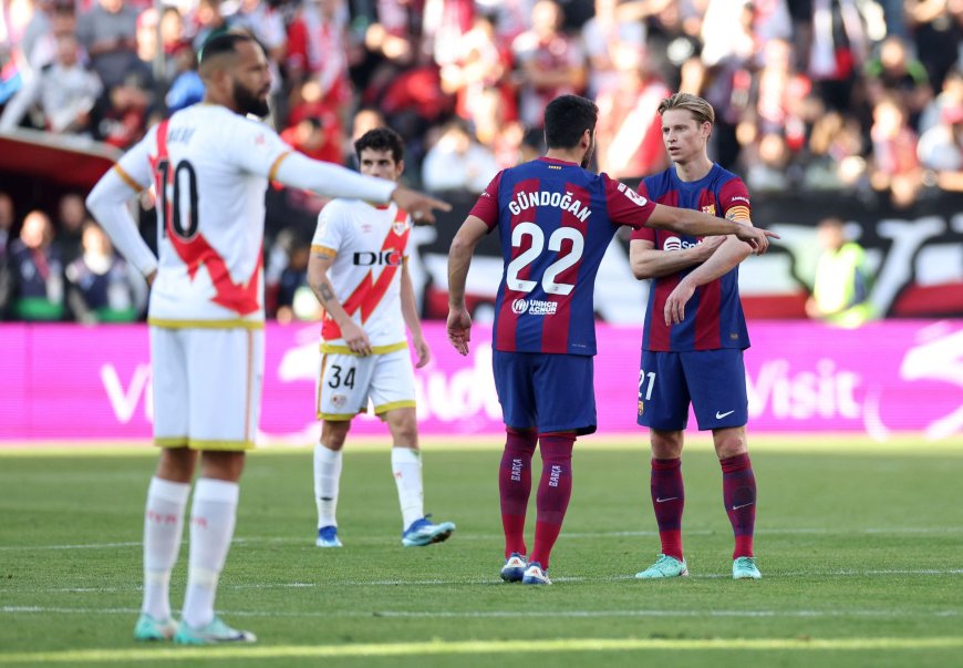 Rayo Vallecano - FC Barcelona, en directo | De Jong: “No hemos estado al nivel que tenemos que estar”