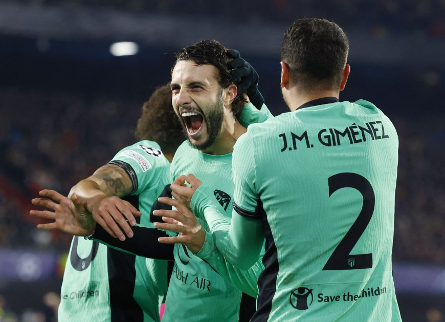 Feyenoord - Atlético de Madrid, en directo | El Atleti sella su pase a octavos con una victoria en un campo complicado