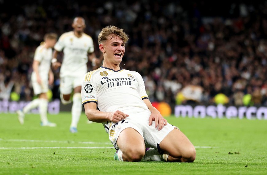 El grito de Nico Paz: el canterano desatasca la victoria del Madrid ante el Nápoles