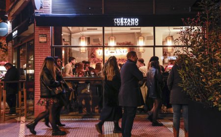 Nadie corta la fiesta en Ponzano. 78 bares, uno cada 13 metros