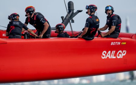 “O vuelas o te hundes”: las claves del SailGP español en vísperas de la competición de Dubái