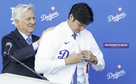 Shohei Ohtani, el deportista con el contrato más caro del mundo, aterriza en Hollywood con la promesa de ganar campeonatos