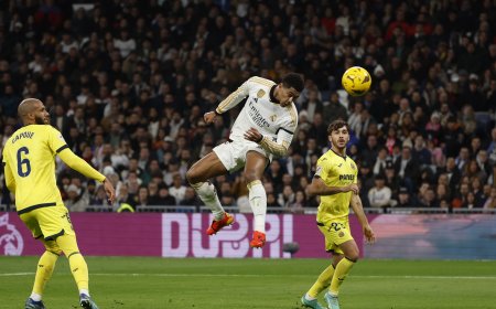 Real Madrid - Villarreal, en directo | Al descanso, el Madrid se impone al Villarreal por dos tantos