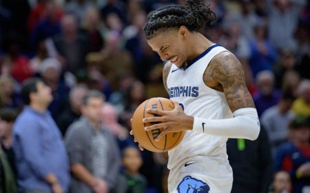Ja Morant anota 34 puntos en su primer partido tras su suspensión