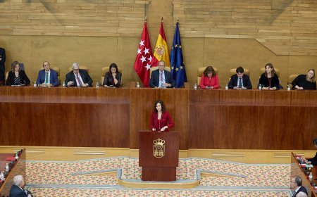 Lotería de Navidad en la Asamblea de Madrid