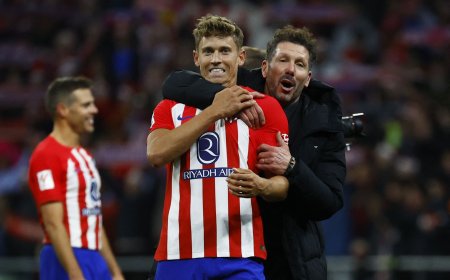 Simeone vuelve a ser Simeone en la esforzada victoria del Atlético ante el Sevilla