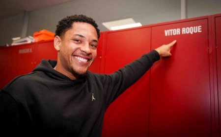 Vitor Roque llega al Barcelona, ‘Tigrinho’ ilusiona a Montjuïc