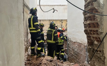 Tres detenidos por homicidio involuntario tras la muerte de un trabajador por aplastamiento en el centro de Madrid