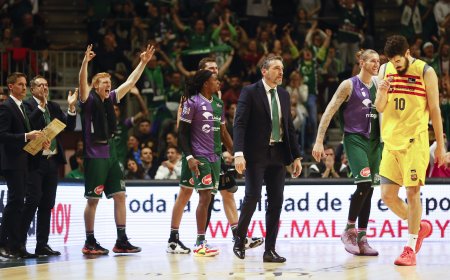 Histórico Unicaja ante el Barça