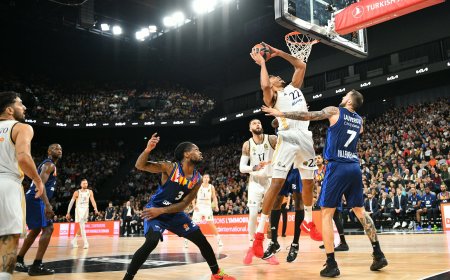 El Real Madrid bate el récord de victorias en una primera vuelta de Euroliga: 16-1
