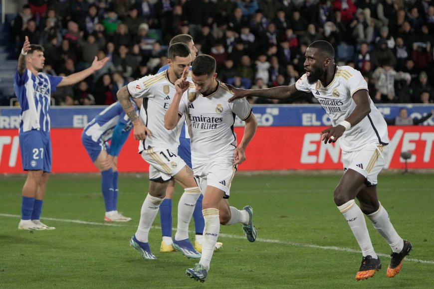 Función de escapismo del Madrid ante el Alavés
