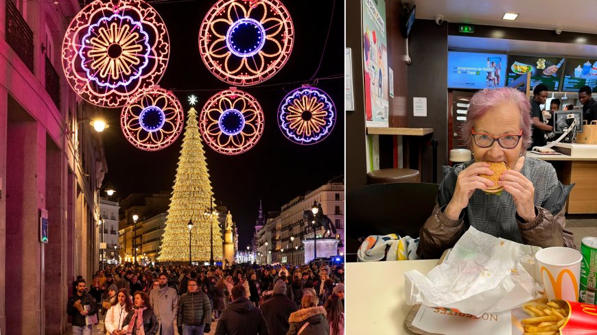 Cenar fuera de casa en Nochebuena: “Nosotras nos vamos al McDonald´s”