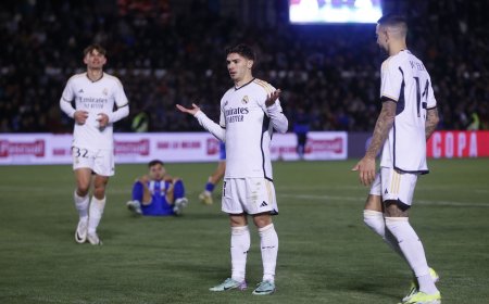 Dos arrebatos de Brahim dan al Madrid el pase a octavos ante la Arandina
