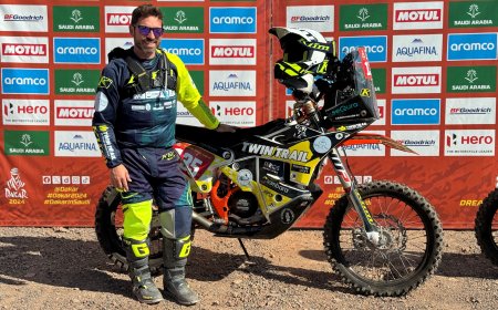 El piloto amateur Carles Falcón está en estado grave tras una caída en la segunda etapa del Dakar