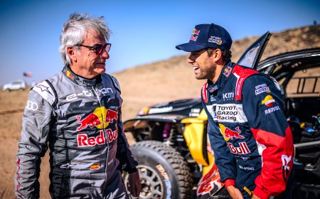 Carlos Sainz pierde el liderato tras un buen susto en la tercera etapa del Dakar