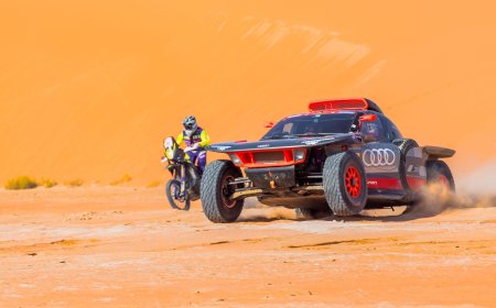 Odisea del rally Dakar en uno de los desiertos más inhóspitos del mundo