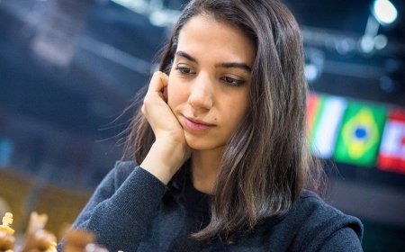 La ajedrecista española Sara Khadem, subcampeona de Europa en la modalidad relámpago