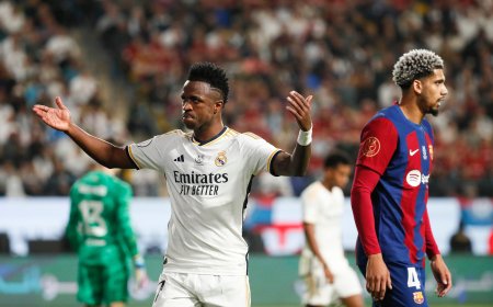 Real Madrid - Barcelona, en directo | Final Supercopa 2024: El Madrid golea al Barça y consigue su decimotercer título de Supercopa