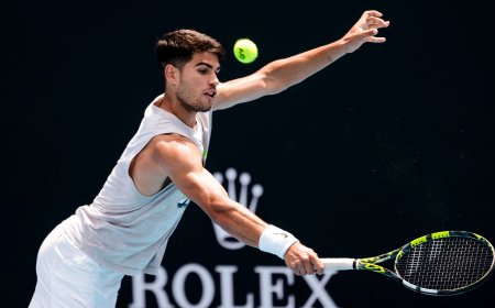 Samuel López, el guía de Alcaraz en Melbourne: “Carlos sabe escuchar, te lo pone fácil”