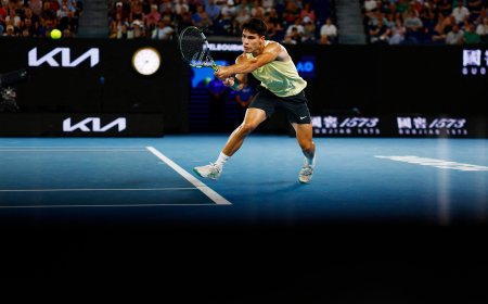 Alcaraz rinde al valiente Gasquet en su estreno en Melbourne