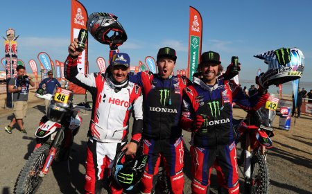 Un Dakar de manual para Honda y Ricky Brabec, un piloto de peli americana