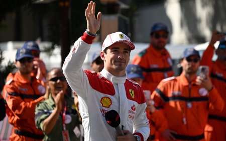 Leclerc amplía su contrato con Ferrari
