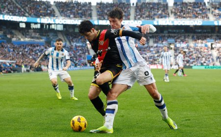 La Real vuelve a flojear en Anoeta y cede un empate al Rayo